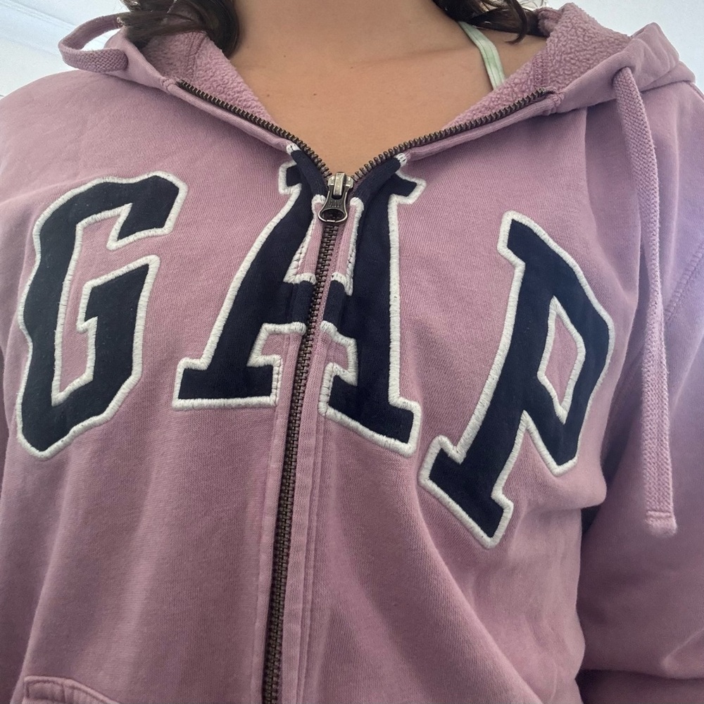 GAP Women's Pink Hoodie Jacket